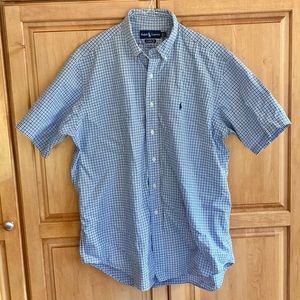 VINTAGE Ralph Lauren Short Sleeve Buttondown Shirt